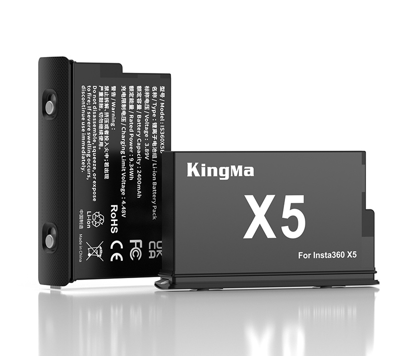 Аккумулятор Kingma IS360X5B для Insta360 One X5, 2400 мАч