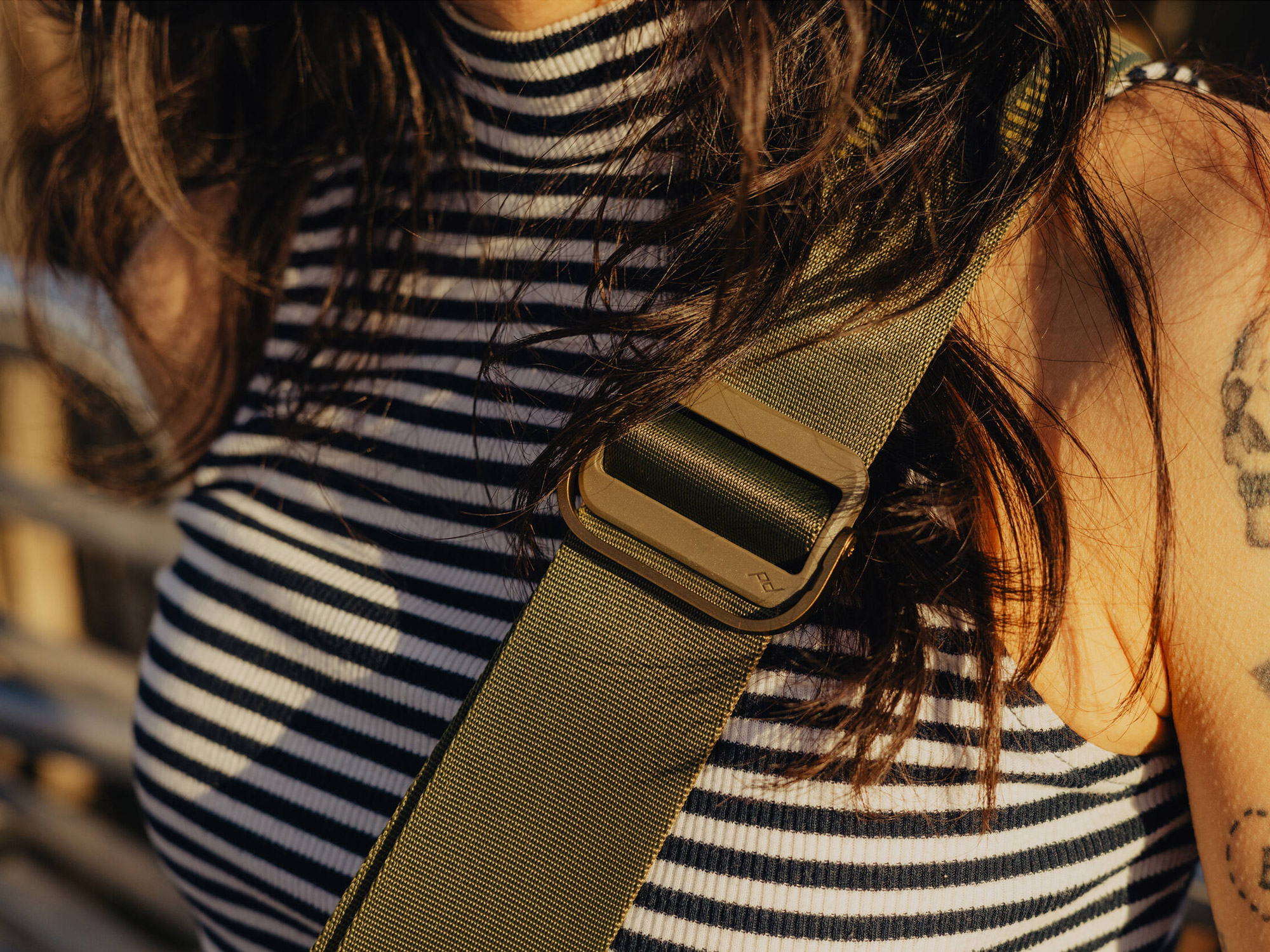 Ремня Peak Design Camera Strap Slide Kelp, оливковый