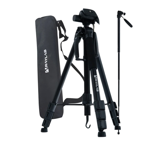 Штатив Raylab Travel 67, с головой, черный