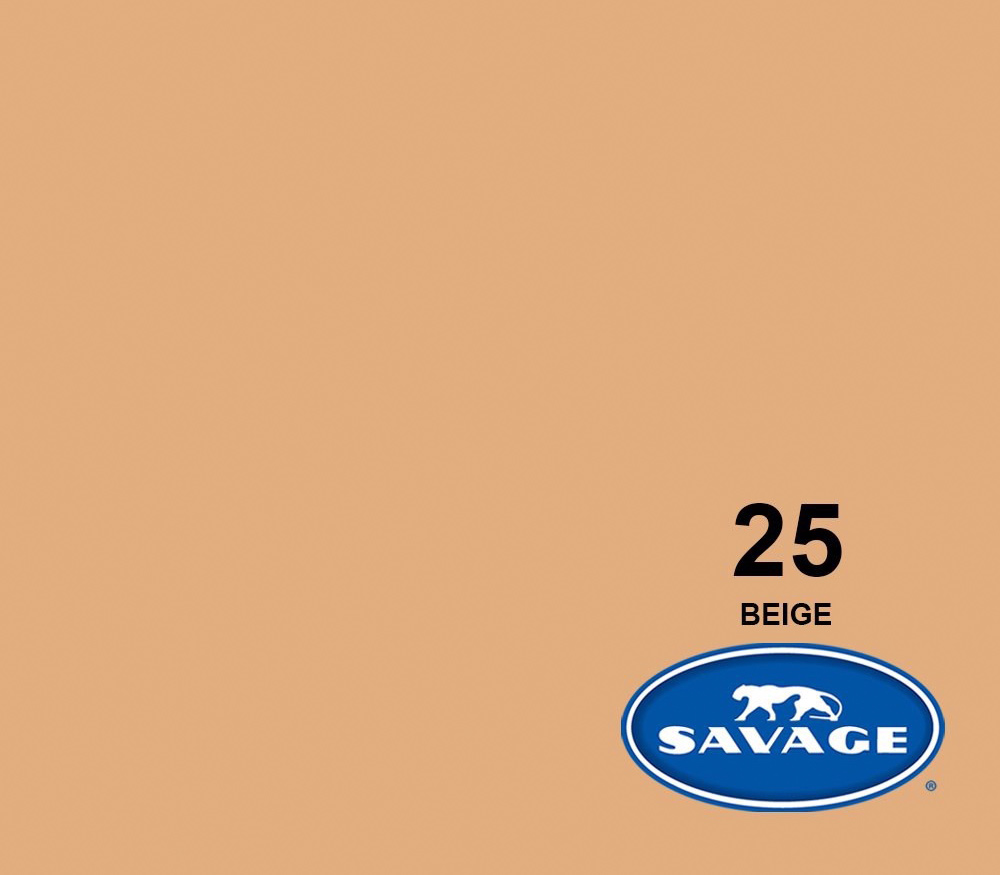 Фон Savage SA 25-12 Beige, бумажный, 2.72x11 м, бежевый