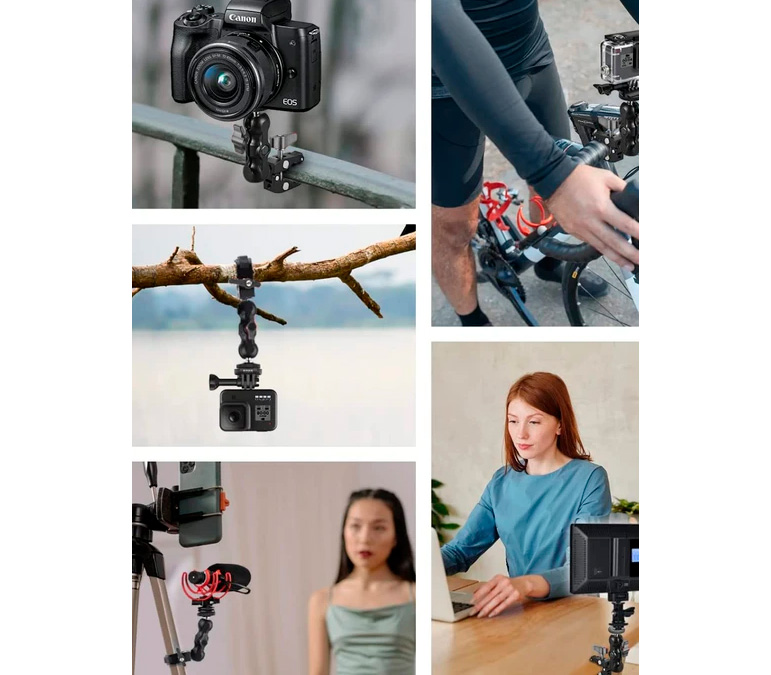 Шарнирный кронштейн Raylab RL-GAB1, 1/4", до 3 кг