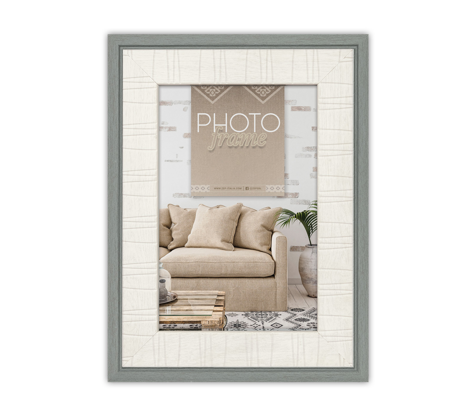 Фоторамка ZEP 10x15 см, WE746 ISCHIA GREY