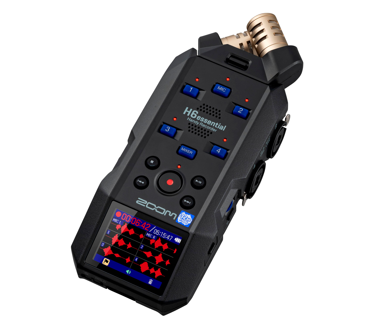 Портативный рекордер Zoom H6e, 32 bit Float