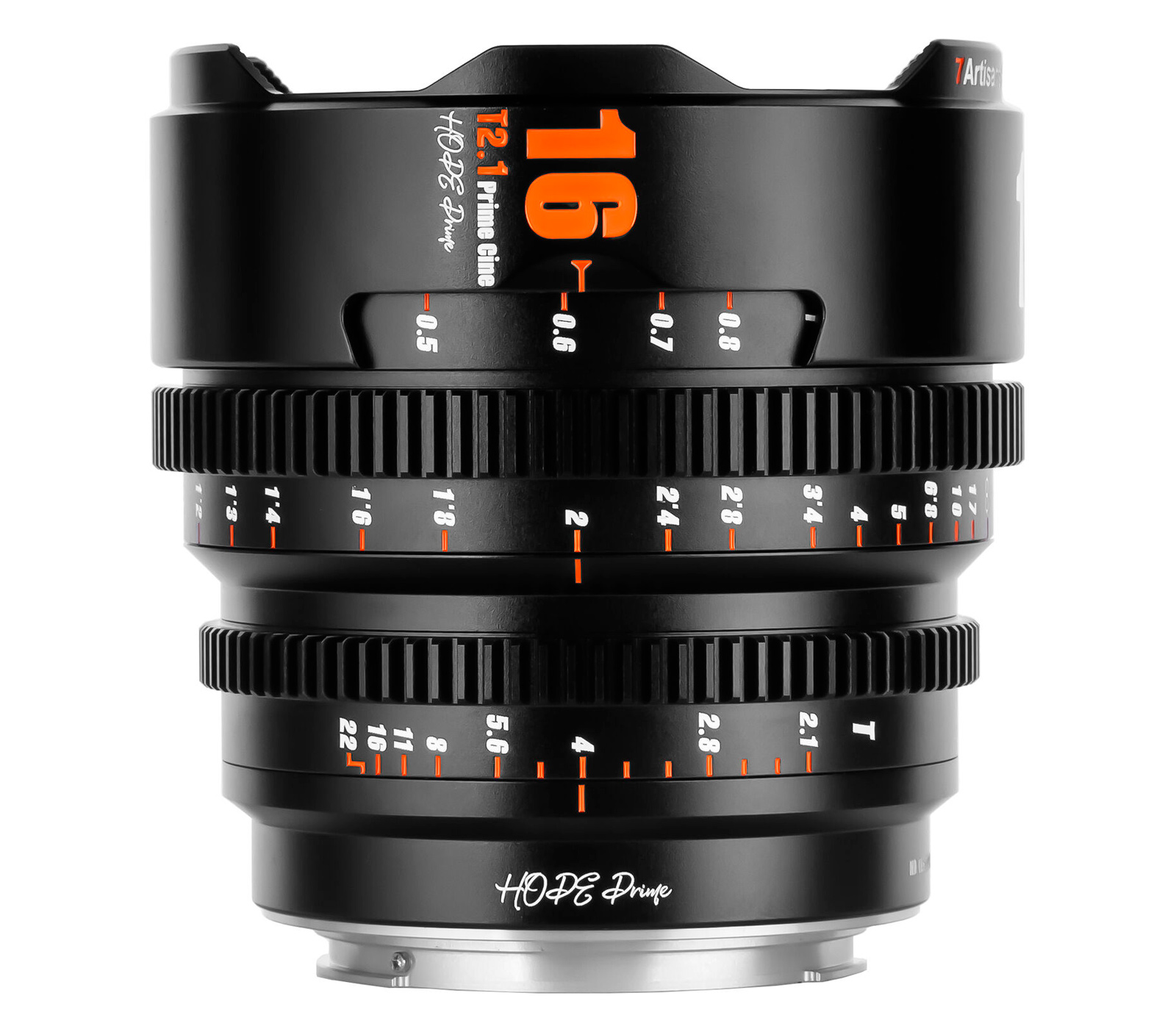 Объектив 7Artisans 16mm T2.1 Hope Prime Canon RF, черный