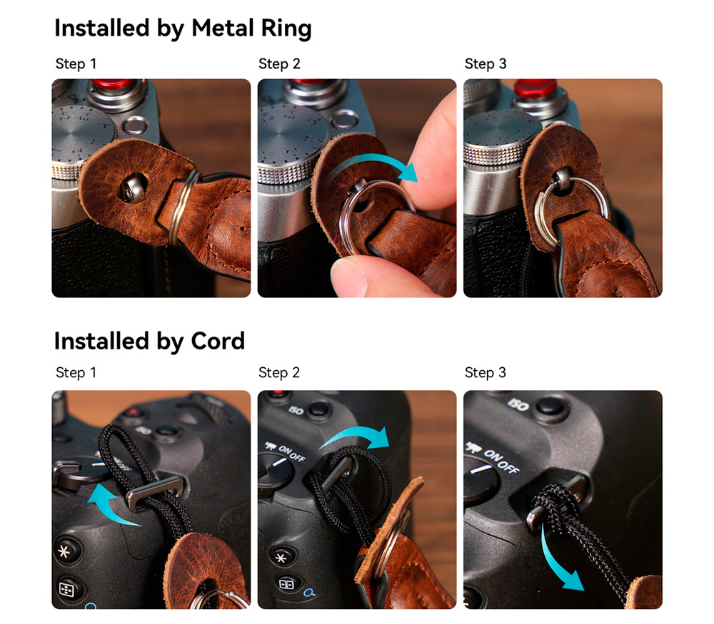 Ремень на запястье SmallRig 3926 Universal Vintage Wrist Strap