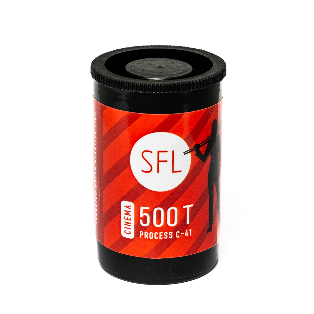 Фотопленка SFL Cinema 500T C41, 135 формат, 12 кадров