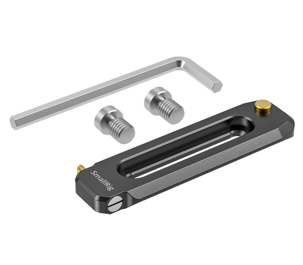 Планка НАТО SmallRig BUN2483B Low-profile NATO Rail 70mm, 2 винта 1/4"