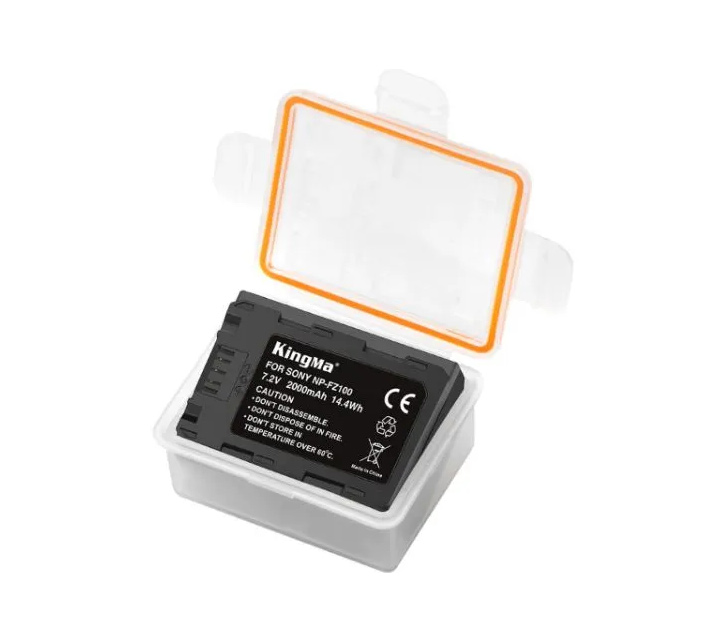 Аккумулятор Kingma NP-FZ100, с защитным кейсом, 2000 мАч