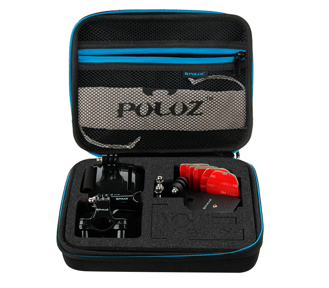 Чехол Puluz PU102 для экшн-камер, 23x17x7 см, черный