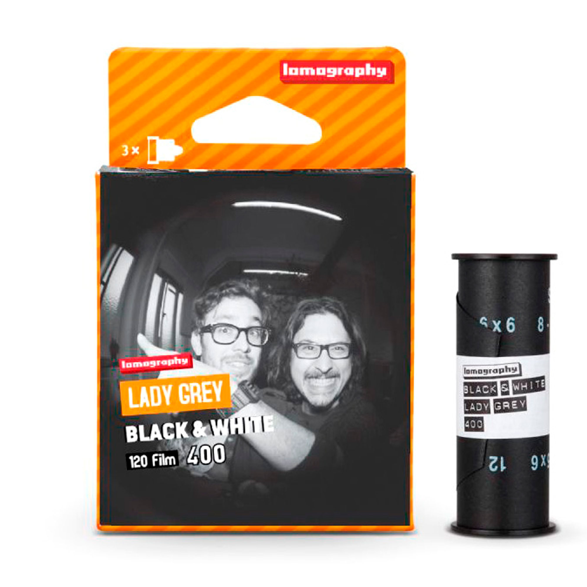 Фотопленка Lomography Lady Grey 400/120 mm 3 pcs