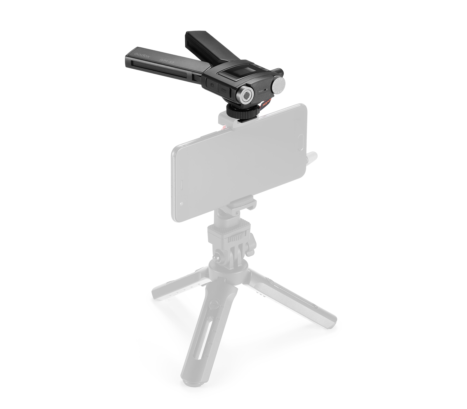 Микрофон Godox IVM-S3, стерео, 3.5 мм TRS / TRRS