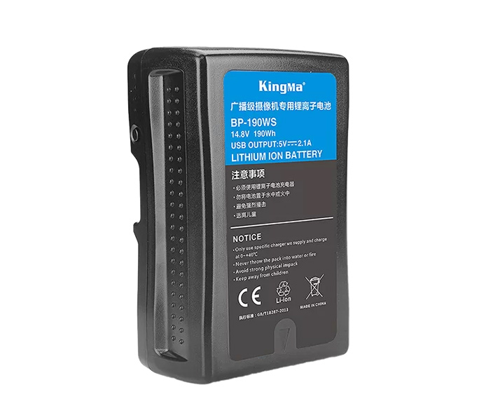 Аккумулятор Kingma BP-190WS, V-Mount, 13200 мАч