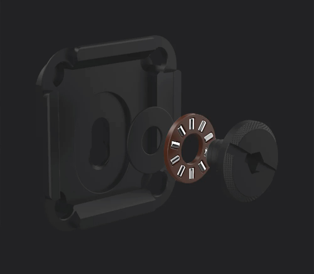 Шаровая головка PGYTECH Snaplock Mini Reverse Ball Head, в башмак / на винт 1/4"