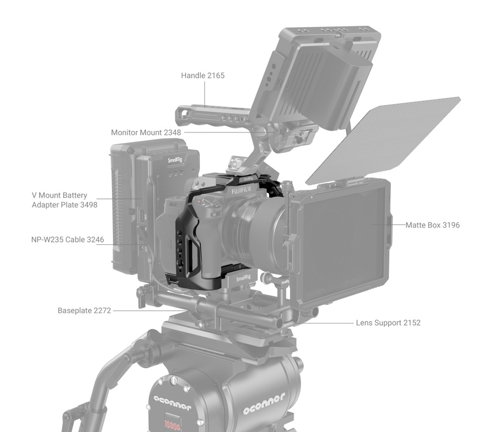 Клетка SmallRig 3934 для Fujifilm X-H2 / X-H2S