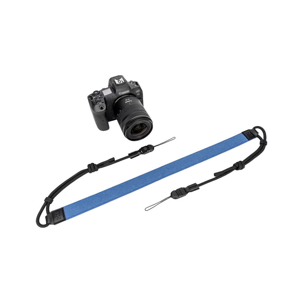 Ремень нашейный JJC FS-DMS, 120 см, деним, голубой