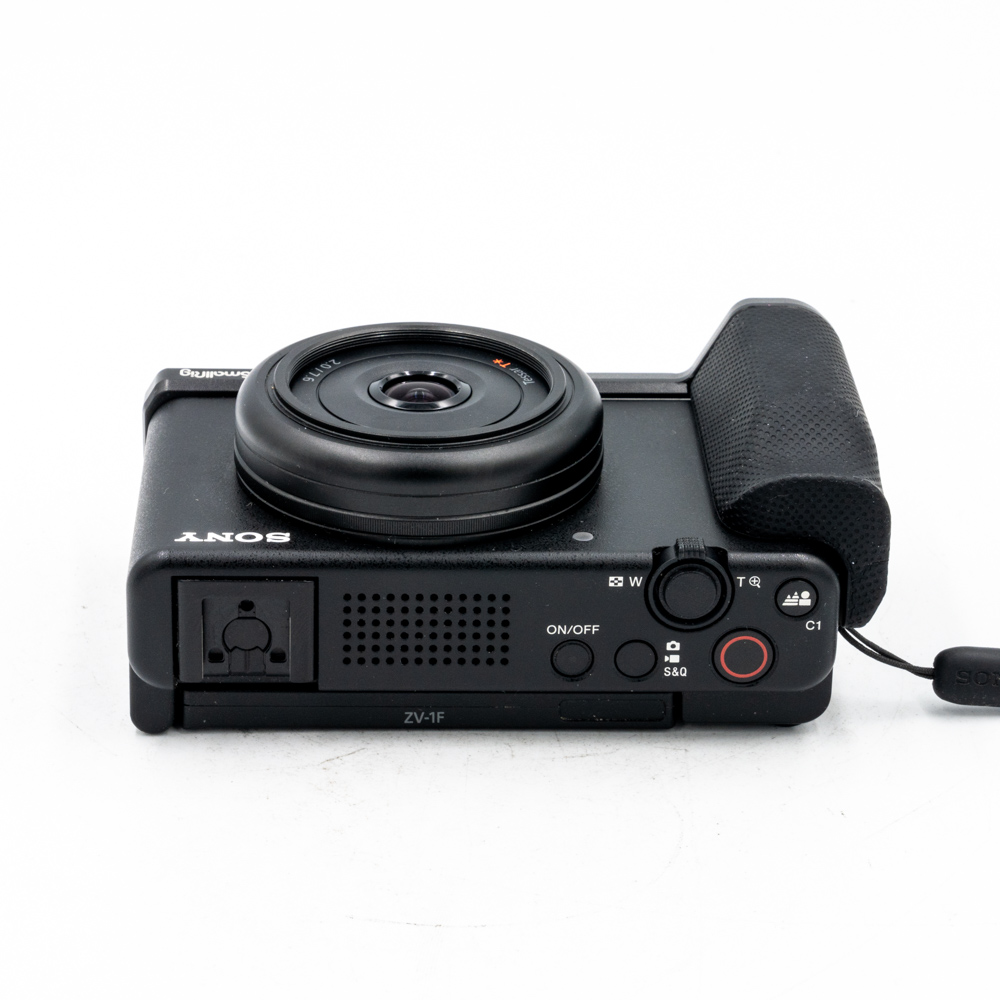 Компактный фотоаппарат Sony ZV-1F, черный (состояние 5) (б/у)