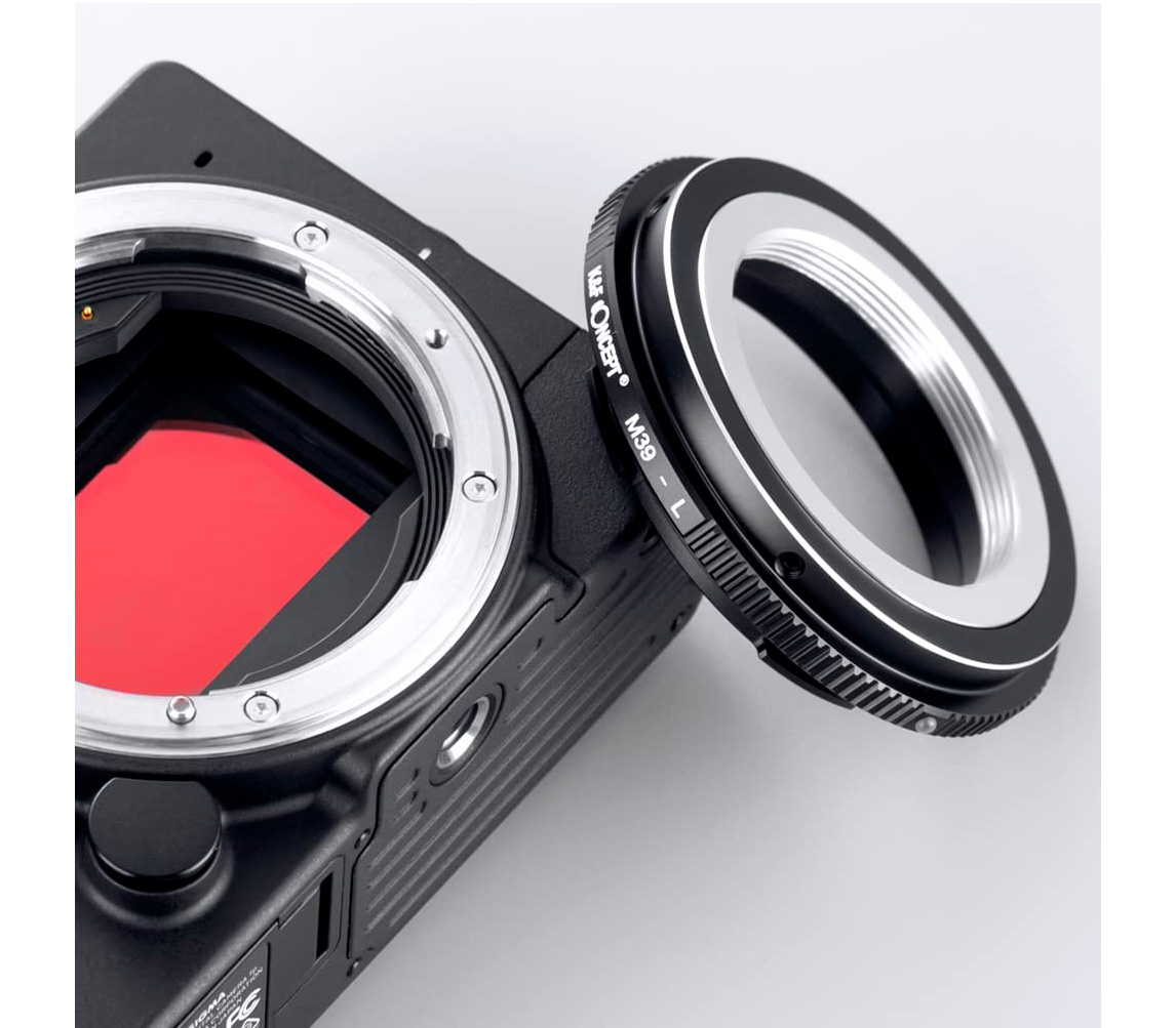 Адаптер K&F Concept M39-L, для объективов M39 на камеры L-Mount