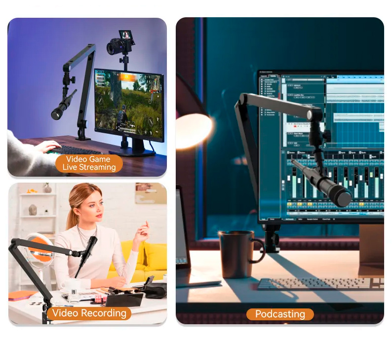 Держатель для микрофона Ulanzi TM01 Microphone Arm, до 1.5 кг