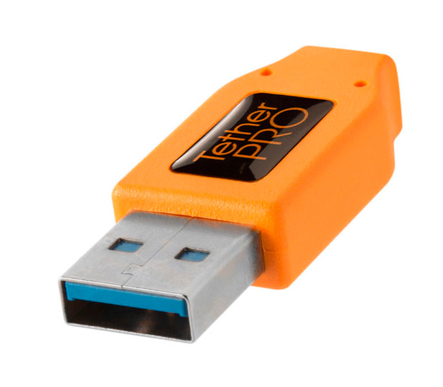 Кабель Tether Tools TetherPro USB 3.0 to USB-C, 4.6 м, оранжевый