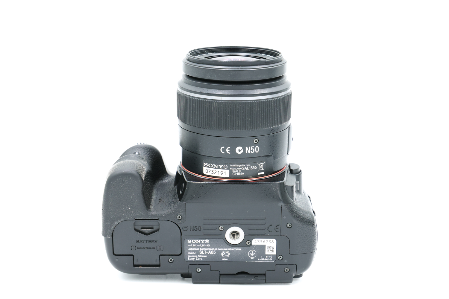 Зеркальный фотоаппарат Sony Alpha 65 Kit A 18-55mm SAM (состояние 5-) (б/у)