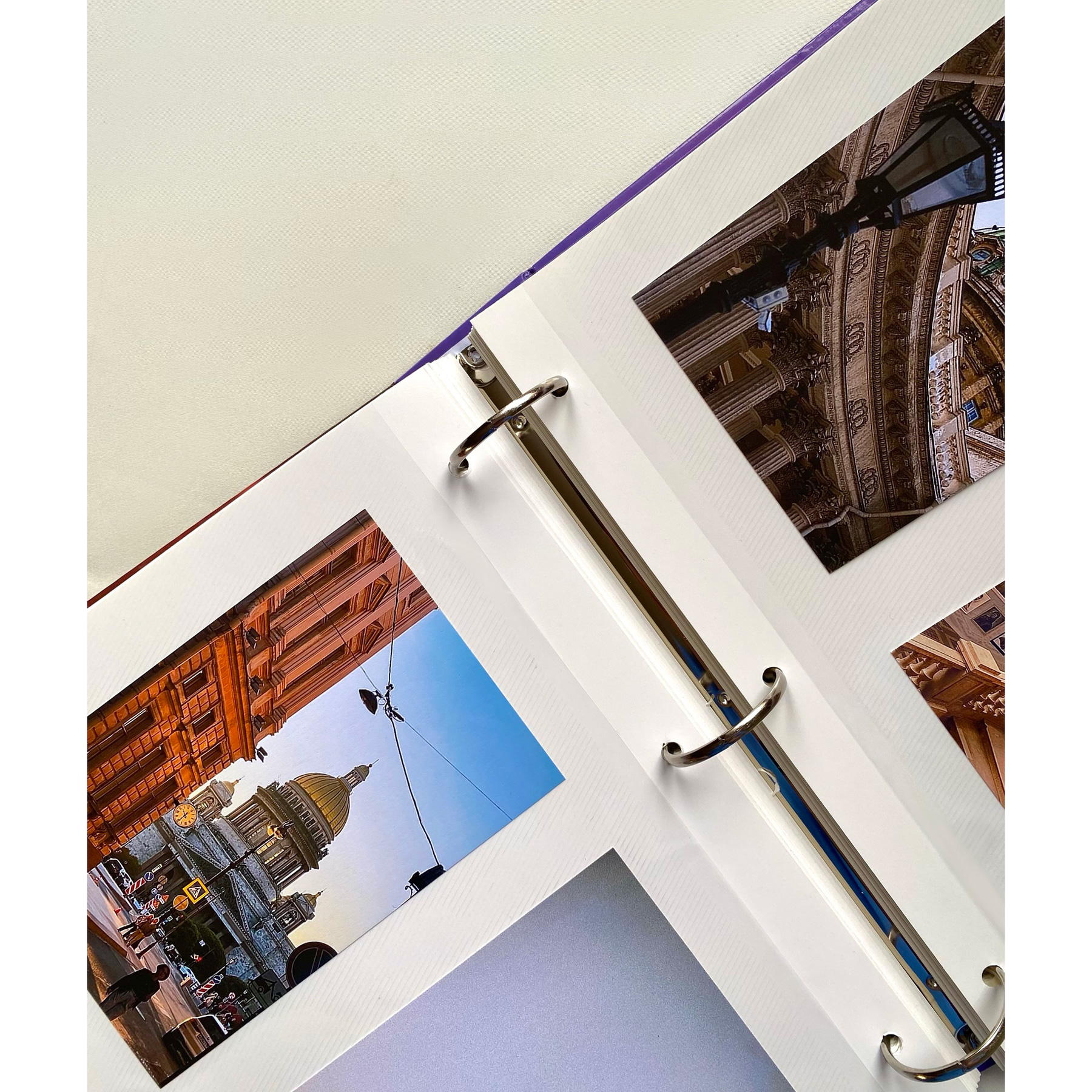 Фотоальбом Полином магнитный, 50 листов 23х28 см  - «Portfolio», белый