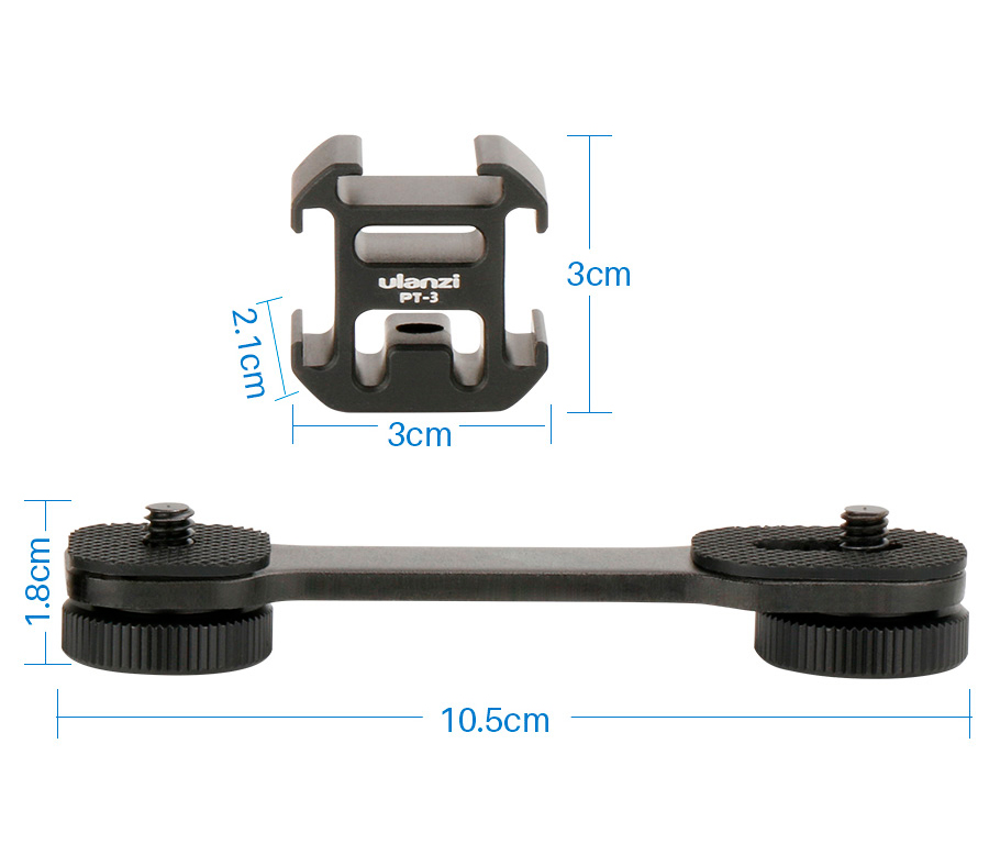 Адаптер Ulanzi PT-3 Gimbal Microphone Extension, для 3 аксессуаров