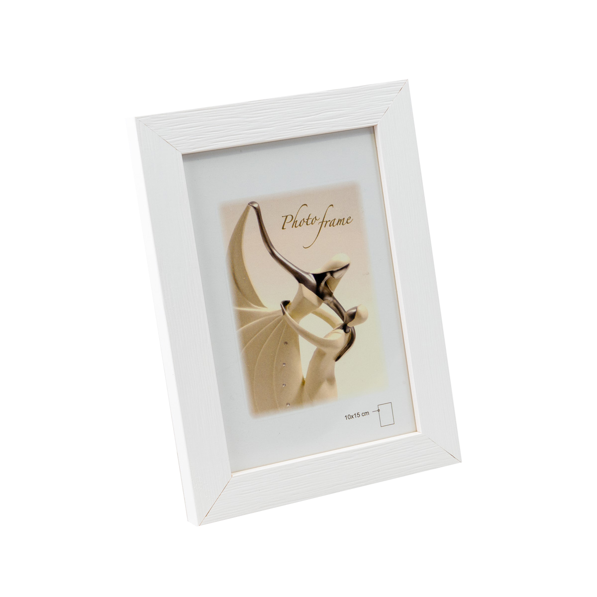 Фоторамка INNOVA 323-400, белая, деревянная, 10x15 см