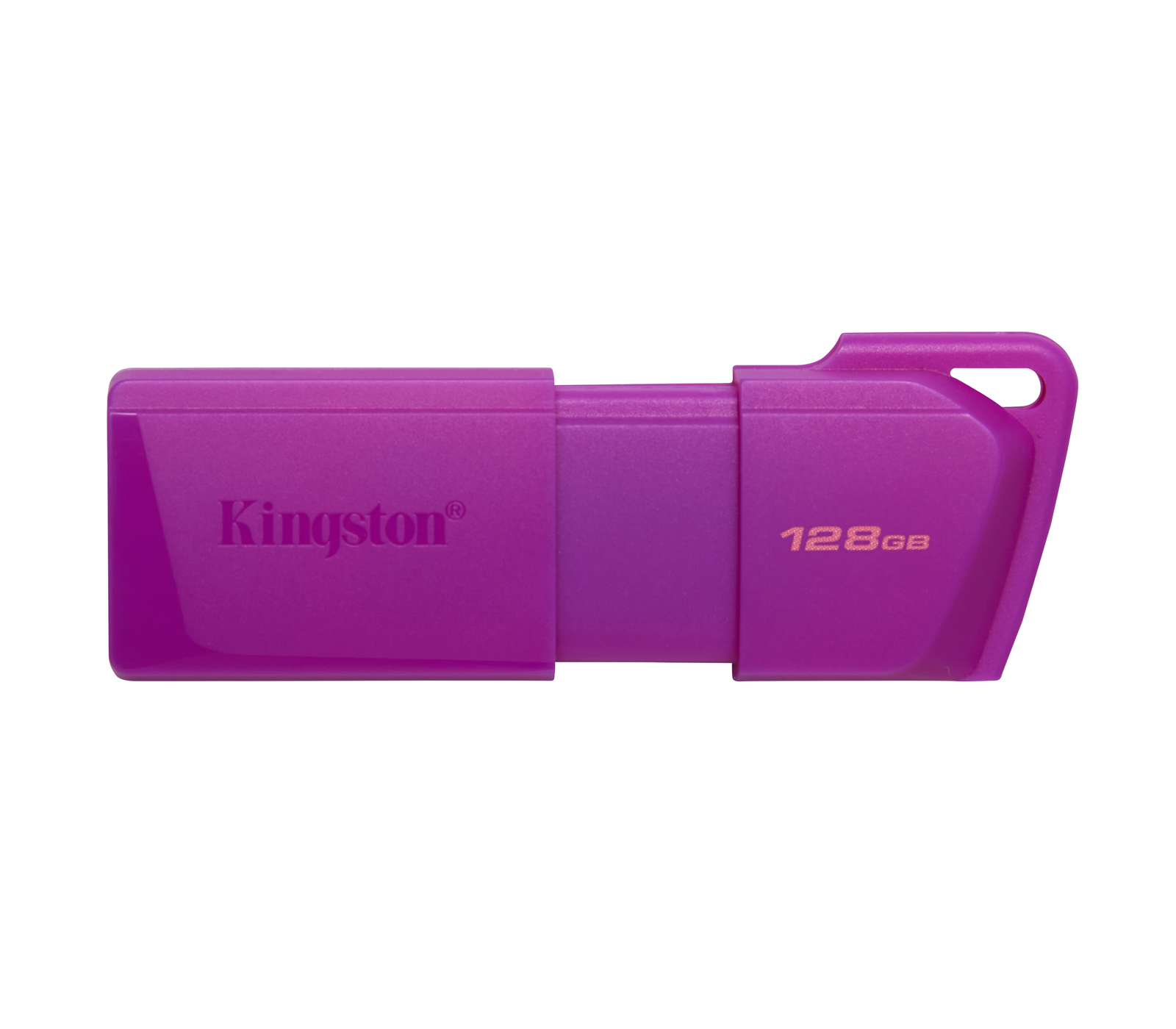 Накопитель Kingston USB3.2 Flash 128GB DataTraveler Exodia M - Neon, фиолетовый