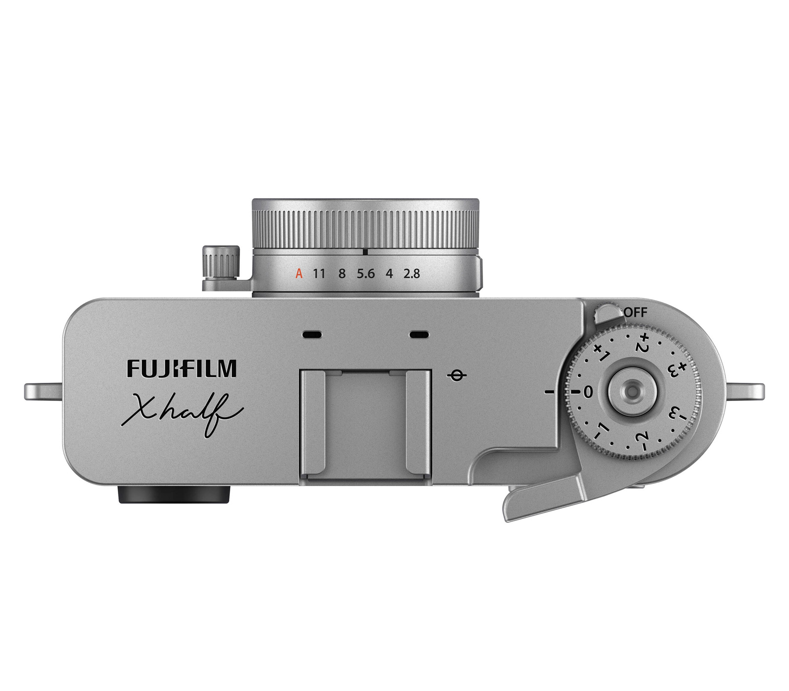 Компактный фотоаппарат Fujifilm X Half, серебристый