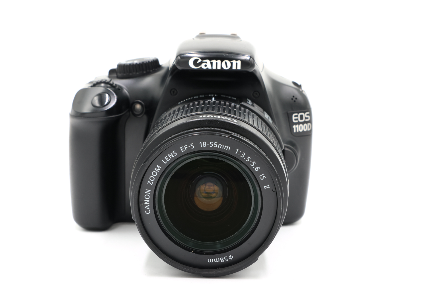 Зеркальный фотоаппарат Canon EOS 1100D Kit 18-55mm IS (состояние 5-) (б/у)