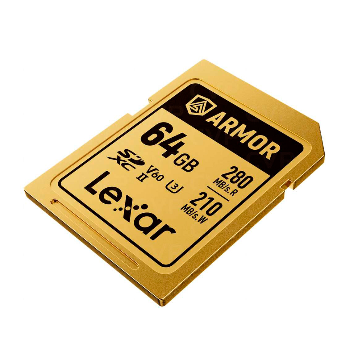 Карта памяти Lexar SDXC 64GB ARMOR Gold C10 V60 U3 (R280/W210 MB/s)