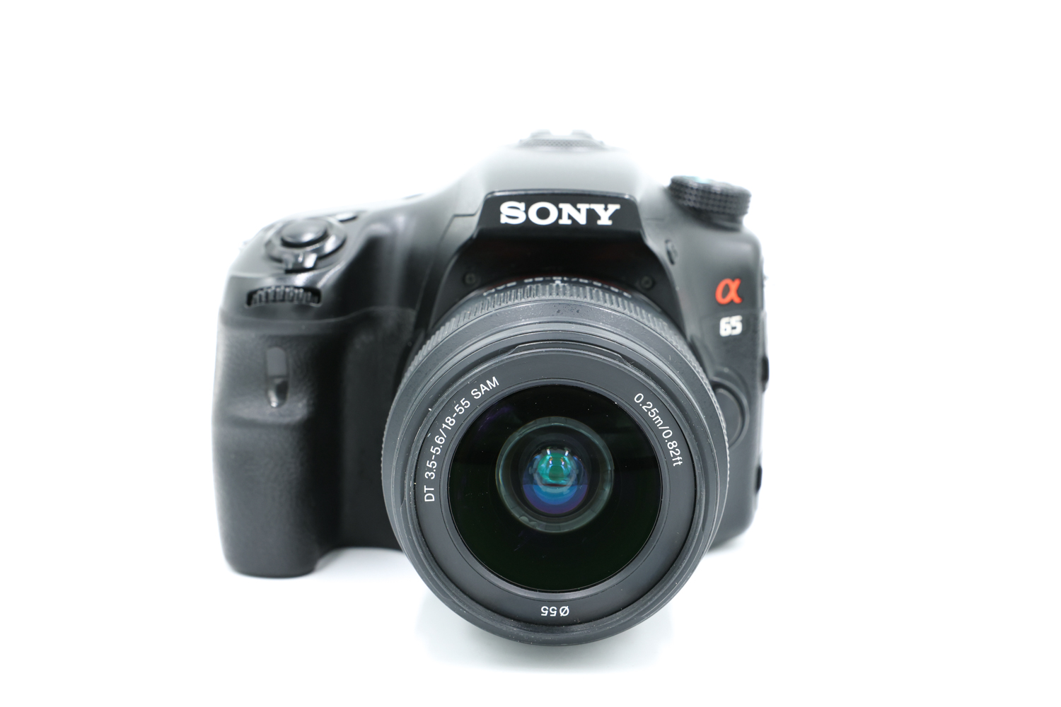Зеркальный фотоаппарат Sony Alpha 65 Kit A 18-55mm SAM (состояние 5-) (б/у)