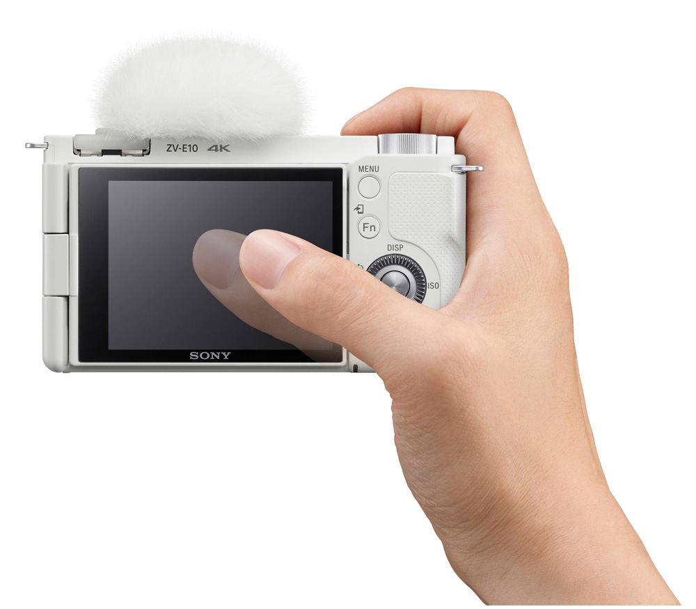 Беззеркальный фотоаппарат Sony ZV-E10 Kit 16-50mm, белый