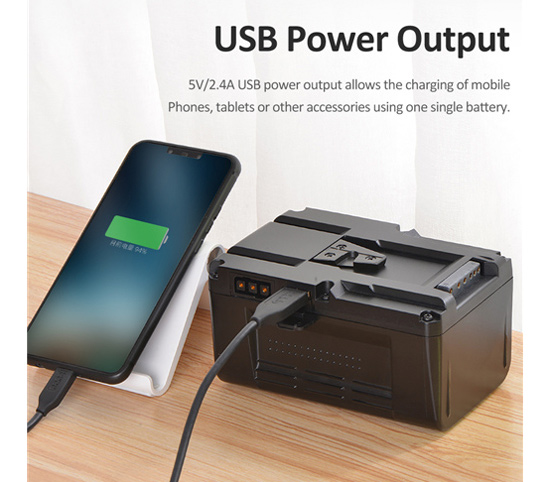 Аккумулятор Kingma BP-300W, V-Mount, 21000 мАч (уцененный)