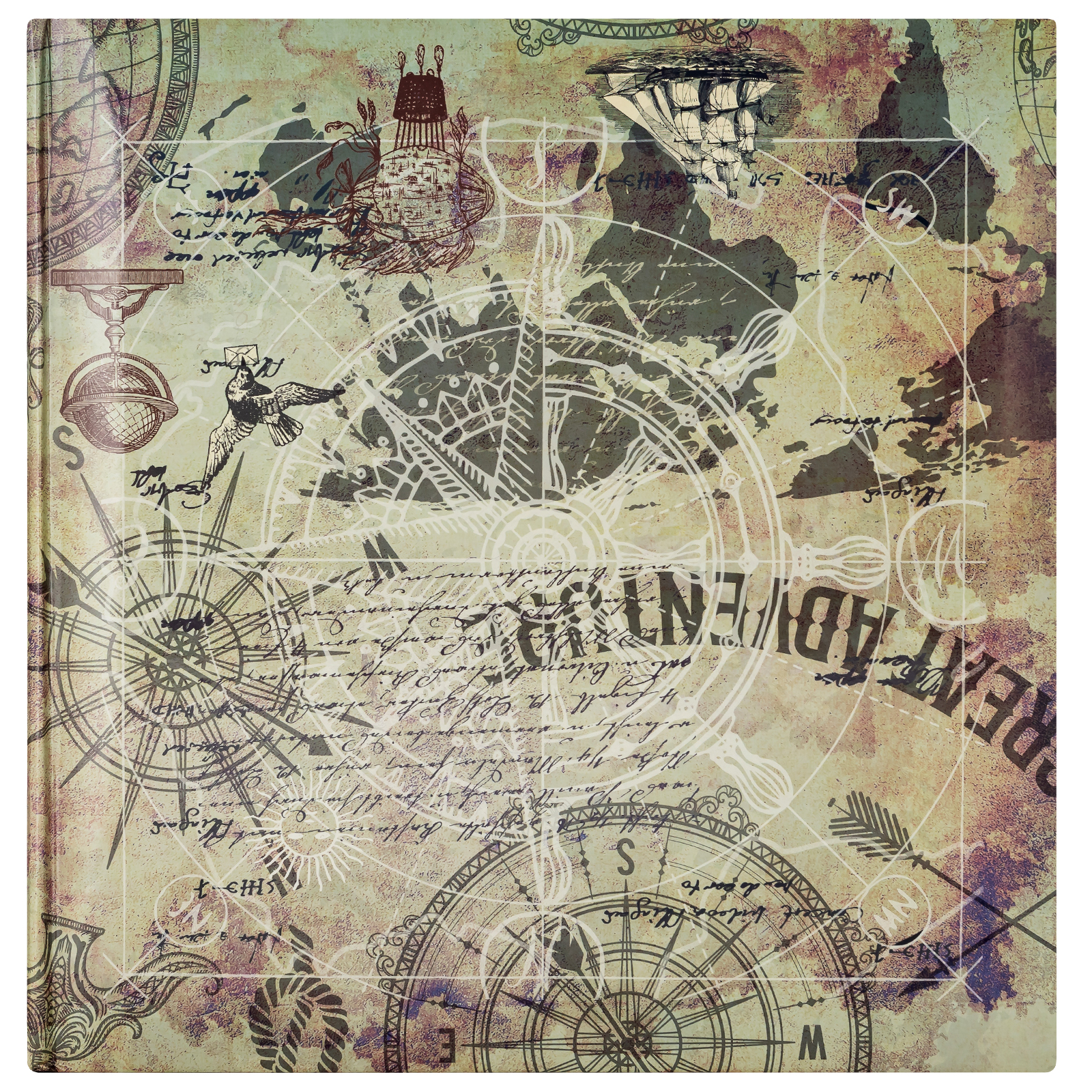 Фотоальбом Fotografia традиционный, 30х30 см, 30 листов, «Путешествие», FA-BB30 - 411