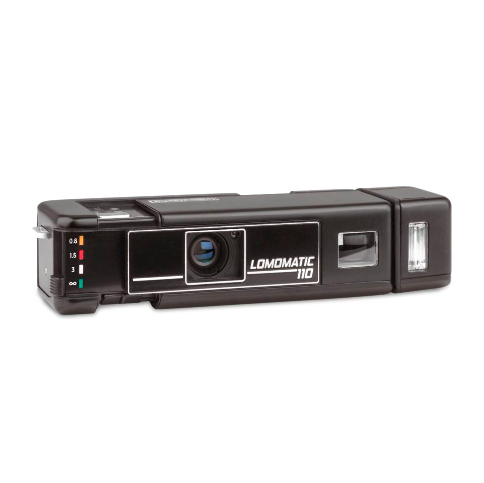 Фотоаппарат Lomography Lomomatic 110 Camera & Flash Metal Nocturne