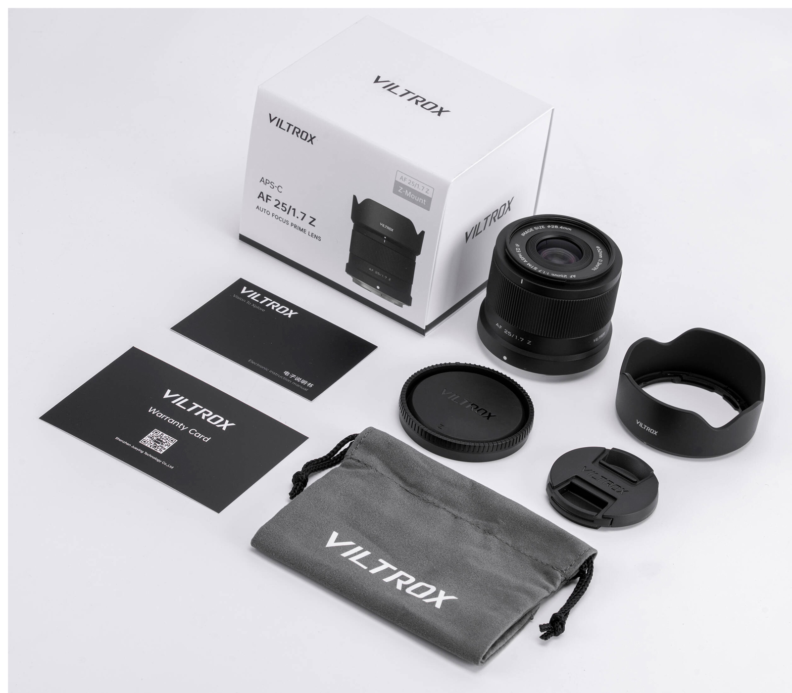 Объектив Viltrox AF 25mm f/1.7 Nikon Z (APS-C)