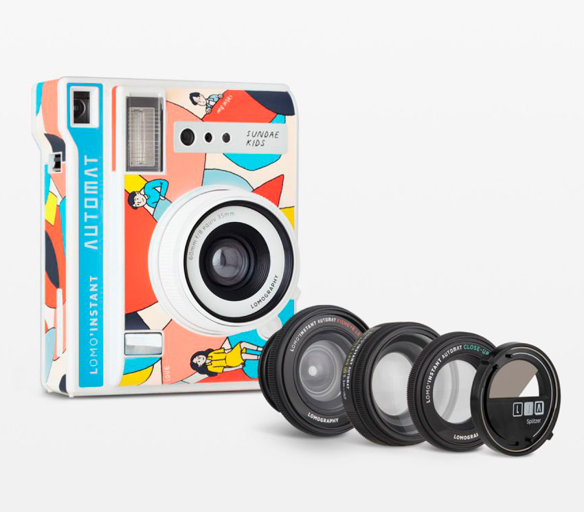Фотокамера Lomography LOMO'Instant Automat Sundae Kids + объективы (уцененный)