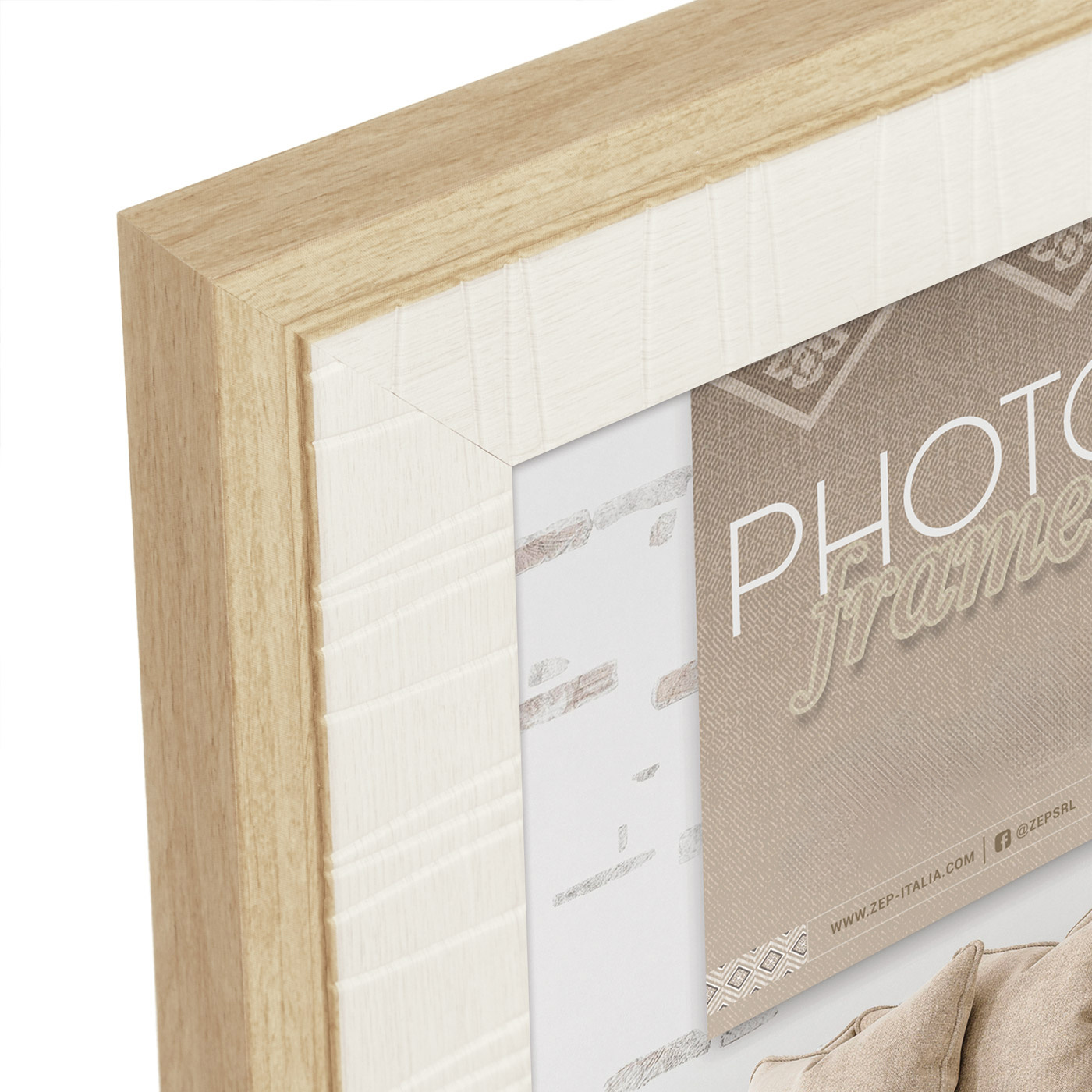 Фоторамка ZEP 13x18 см, WE557 ISCHIA NATURAL