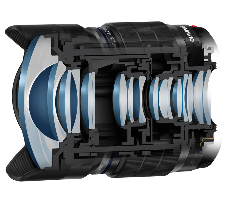 Объектив Olympus M.ZUIKO DIGITAL ED 8mm f/1.8 Pro Fisheye