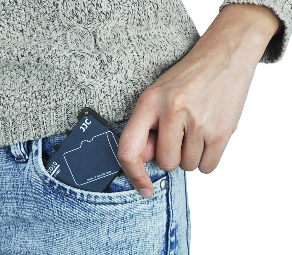 Кейс для карт памяти JJC MCH-MSD10GR, 10 MicroSD