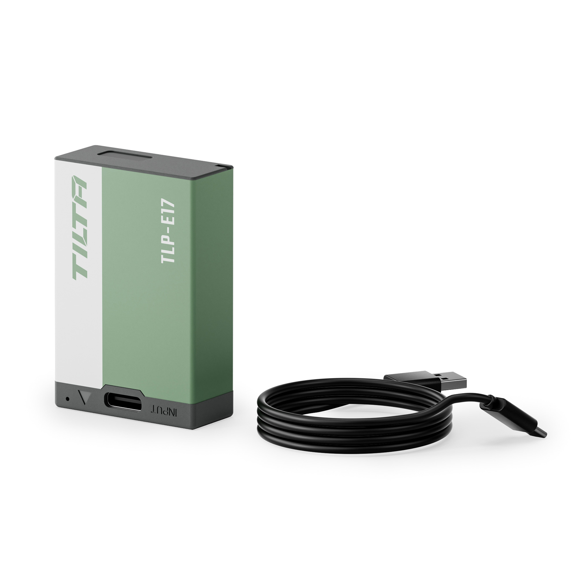 Аккумулятор Tilta LP-E17 Ash Green, 950 мАч, USB-C, декодированный чип