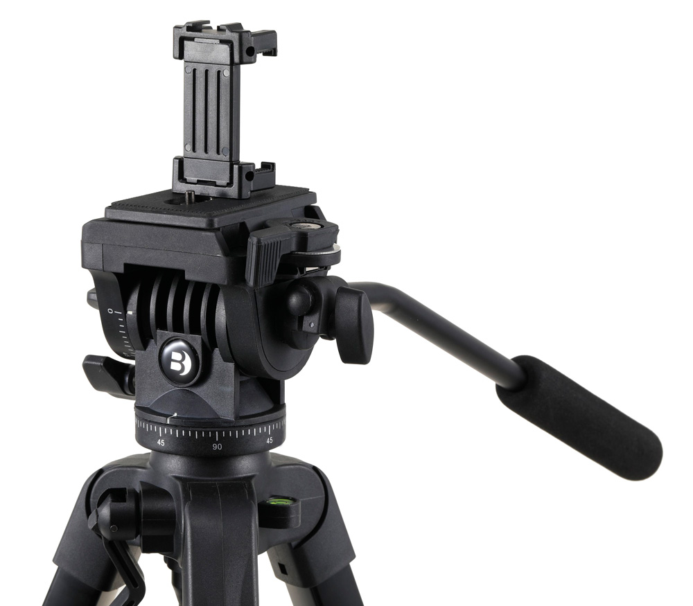 Штатив Benro T891+MH2N c фото-видео головой и держателем для смартфона