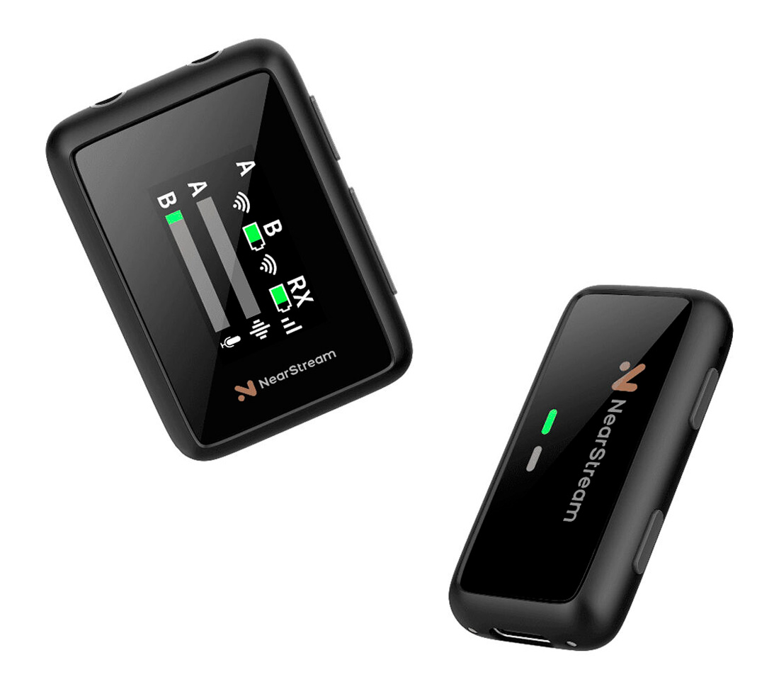 Беспроводная система Nearity NearStream AWM20D, 1 микрофон, 3.5 мм + USB-C + Lightning