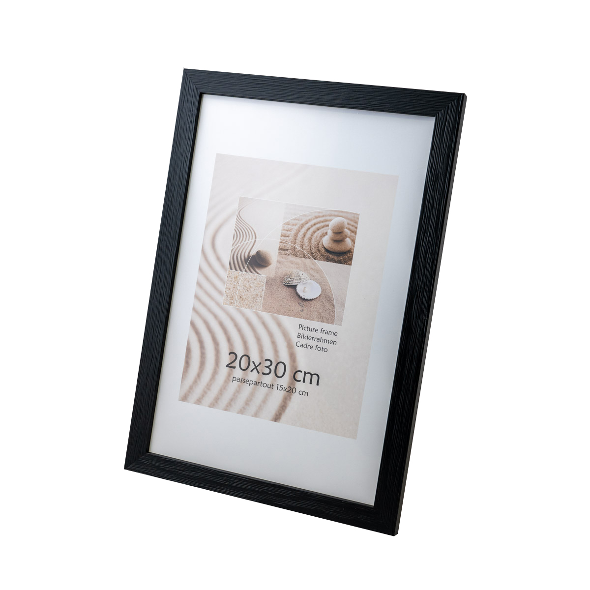 Фоторамка INNOVA 323-590, черная, деревянная, 20x30 см