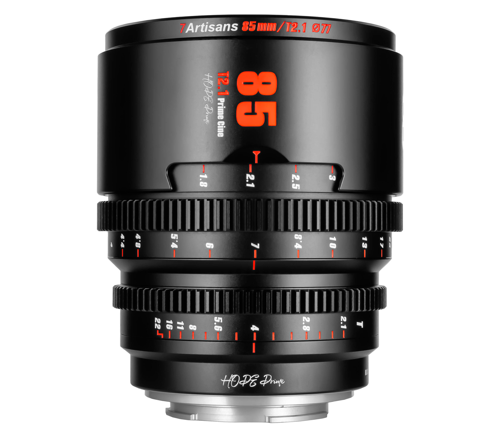 Объектив 7Artisans 85mm T2.1 Hope Prime Canon RF, черный