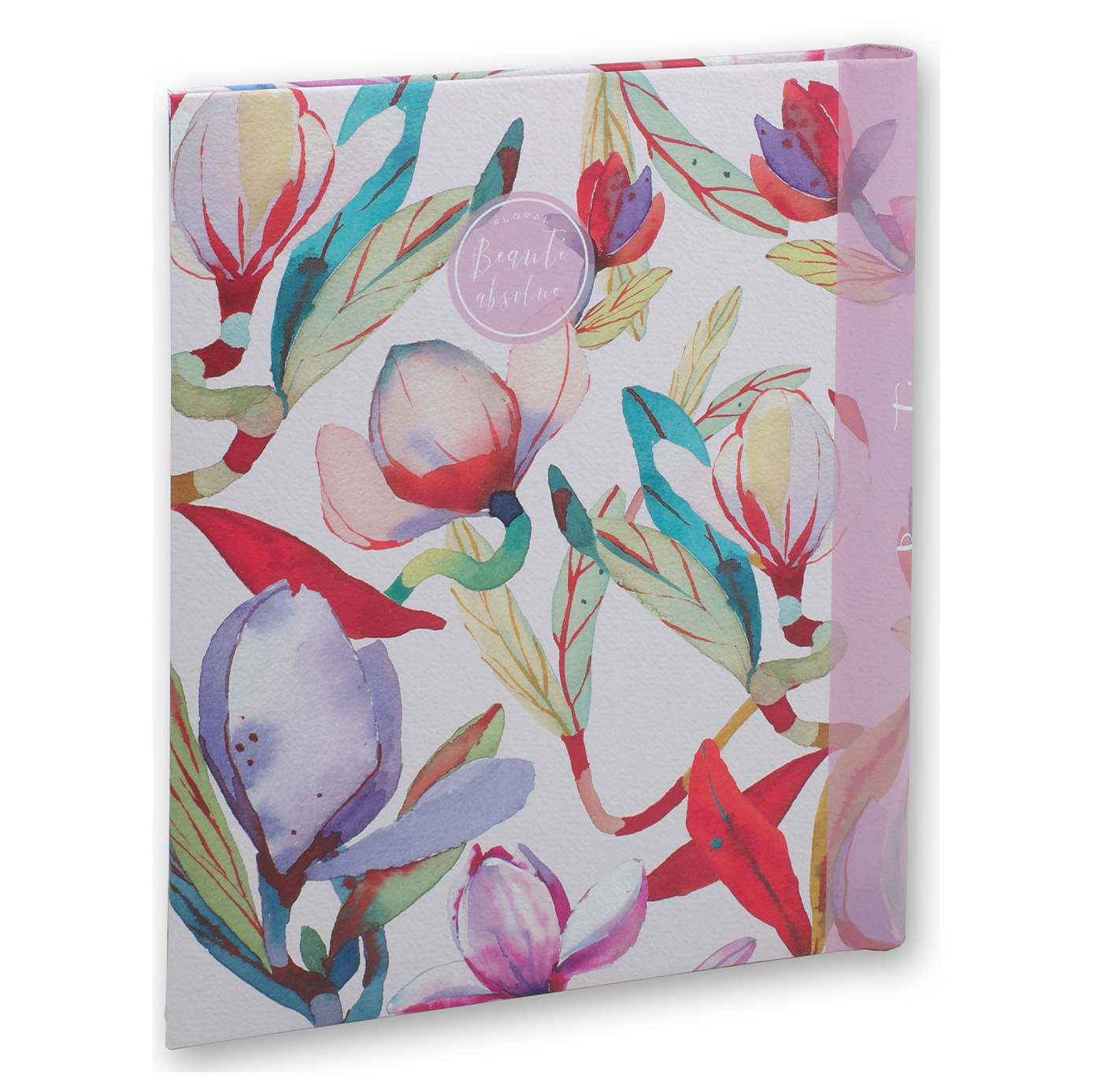 Фотоальбом Полином магнитный, 10 листов 23х28 см, «Flora art» Пионы