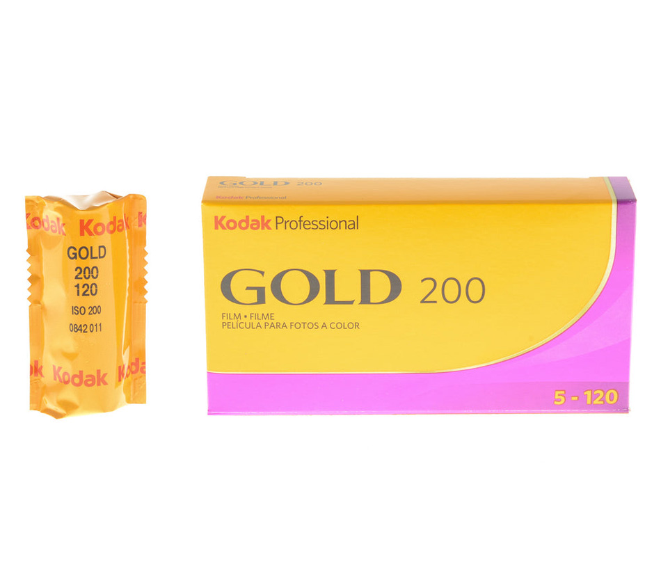Фотопленка Kodak Gold 200 - 120 (5 шт.)