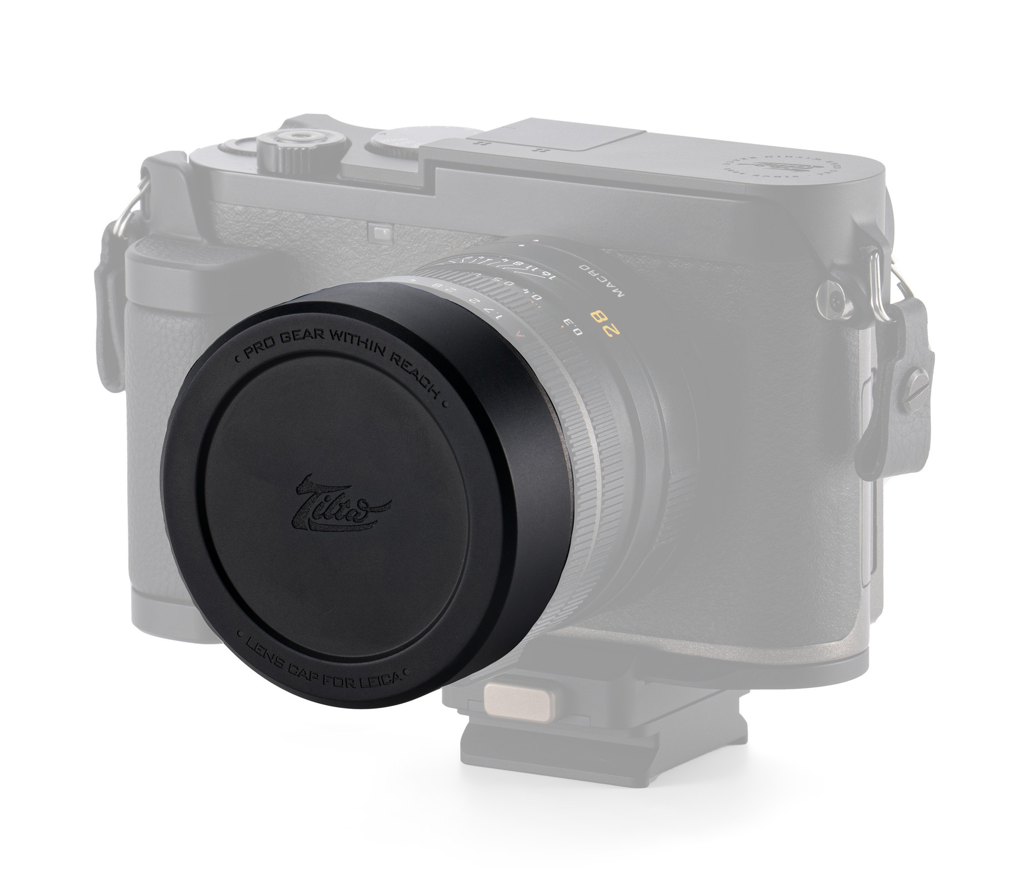 Крышка объектива Tilta Lens Cap Black для Leica Q3, черная