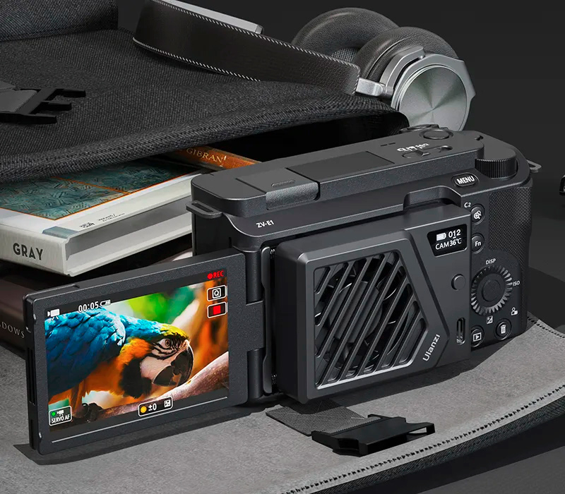 Вентилятор для камеры Ulanzi Camera Cooling Fan для Canon / Nikon / Sony / Fujifilm, черный